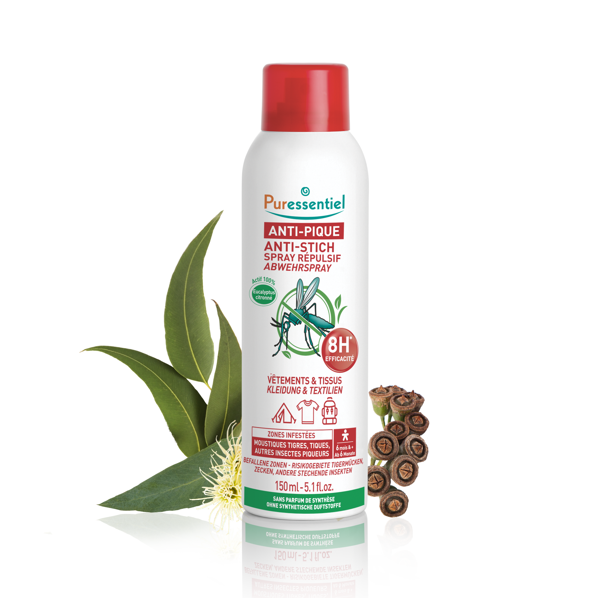Spray Répulsif Vêtements Et Tissus Anti-Pique