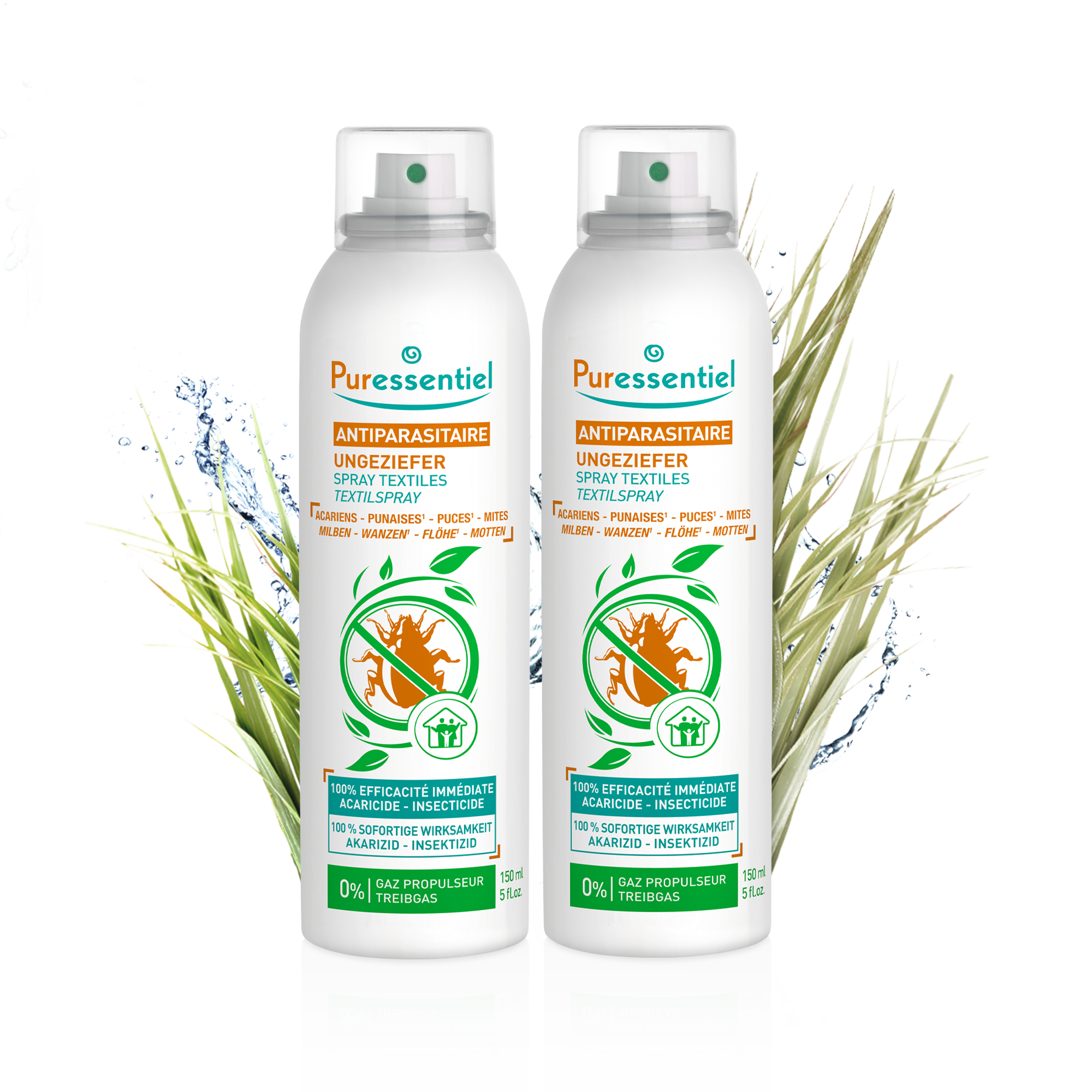 Duo Spray Textiles Antiparasitaire
