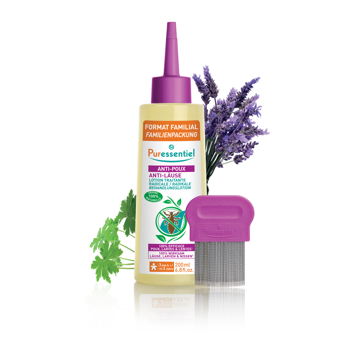 Anti-Poux Lotion Traitante Radicale + Peigne