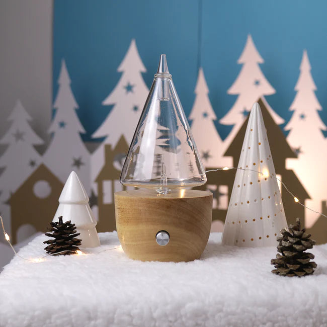 Diffuseur à Nébulisation en Bois Naturel I&