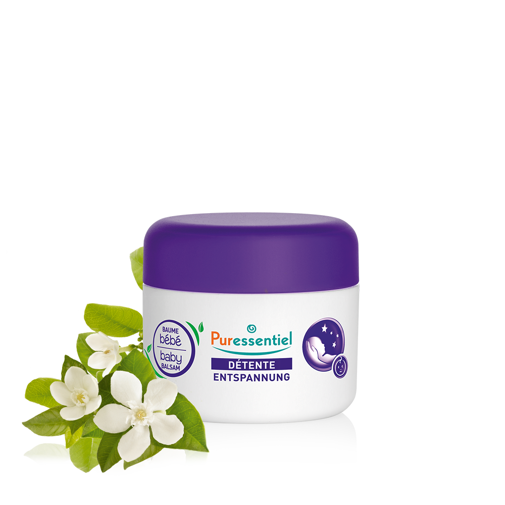 baume détente sommeil bébé puressentiel