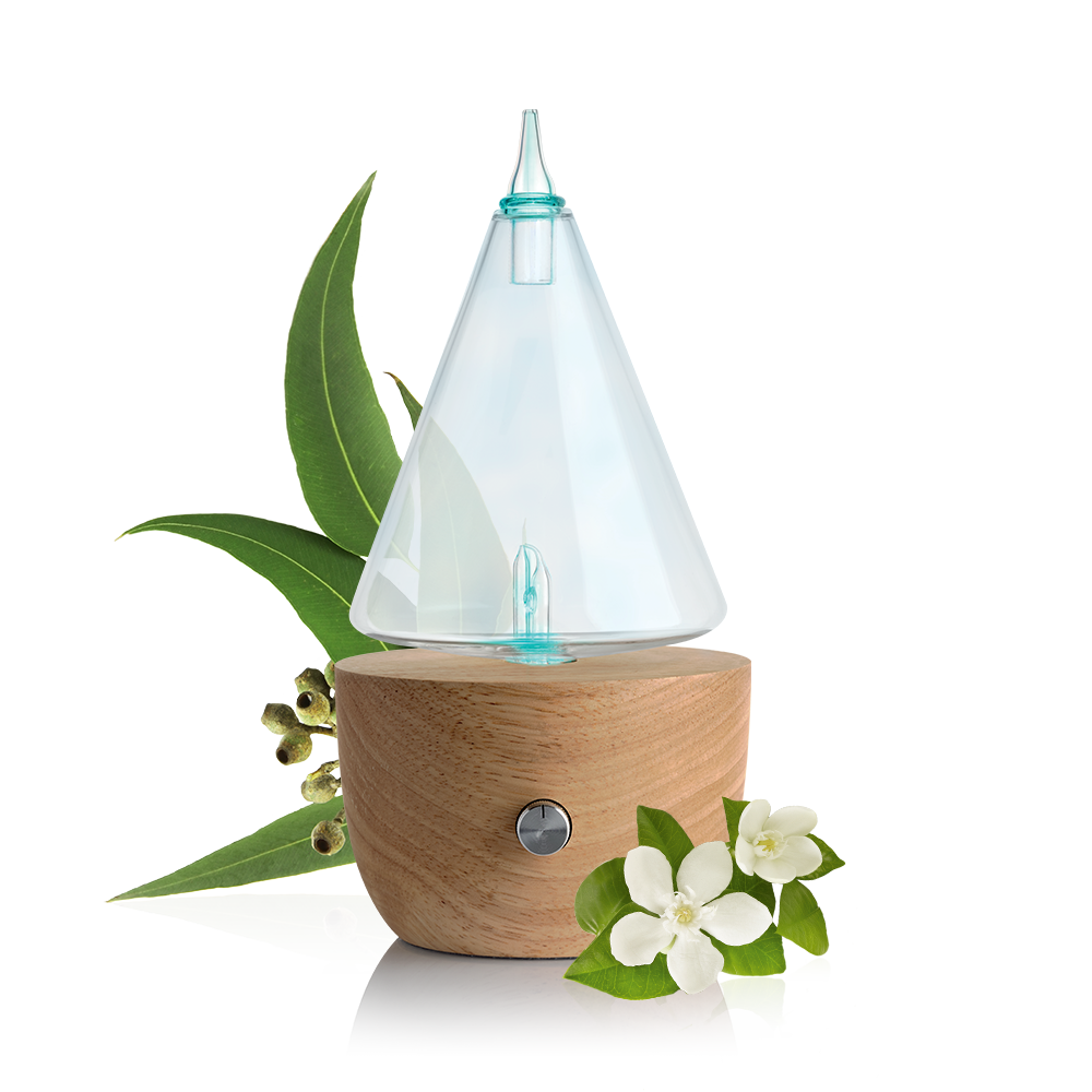 Diffuseur à Nébulisation en Bois Naturel I&