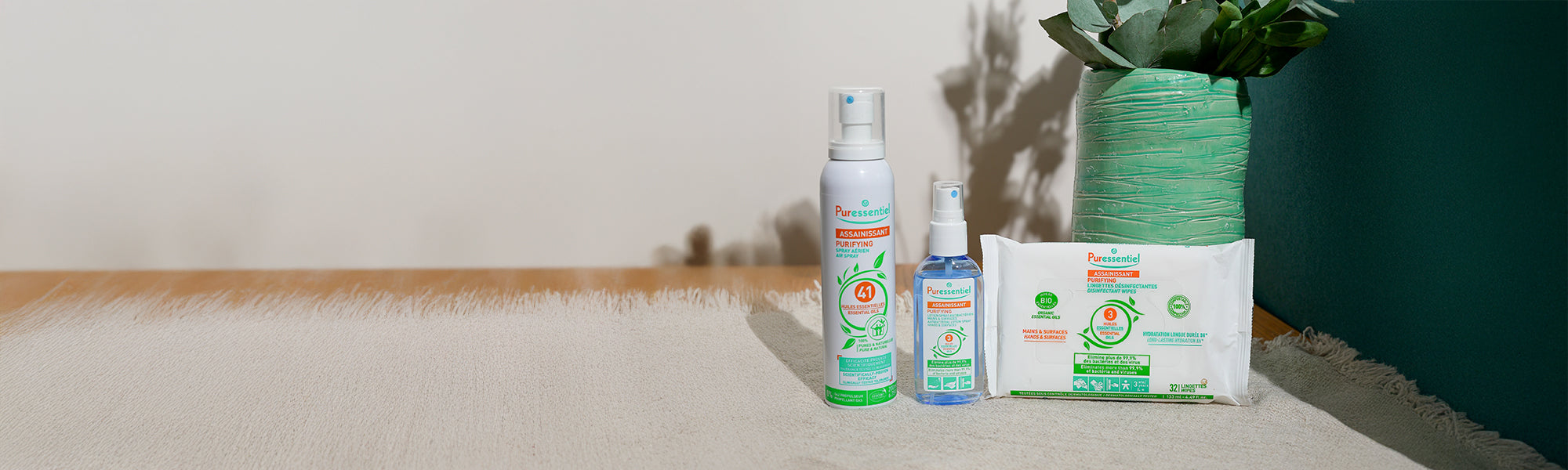Assainissant puressentiel gel main antibactérien