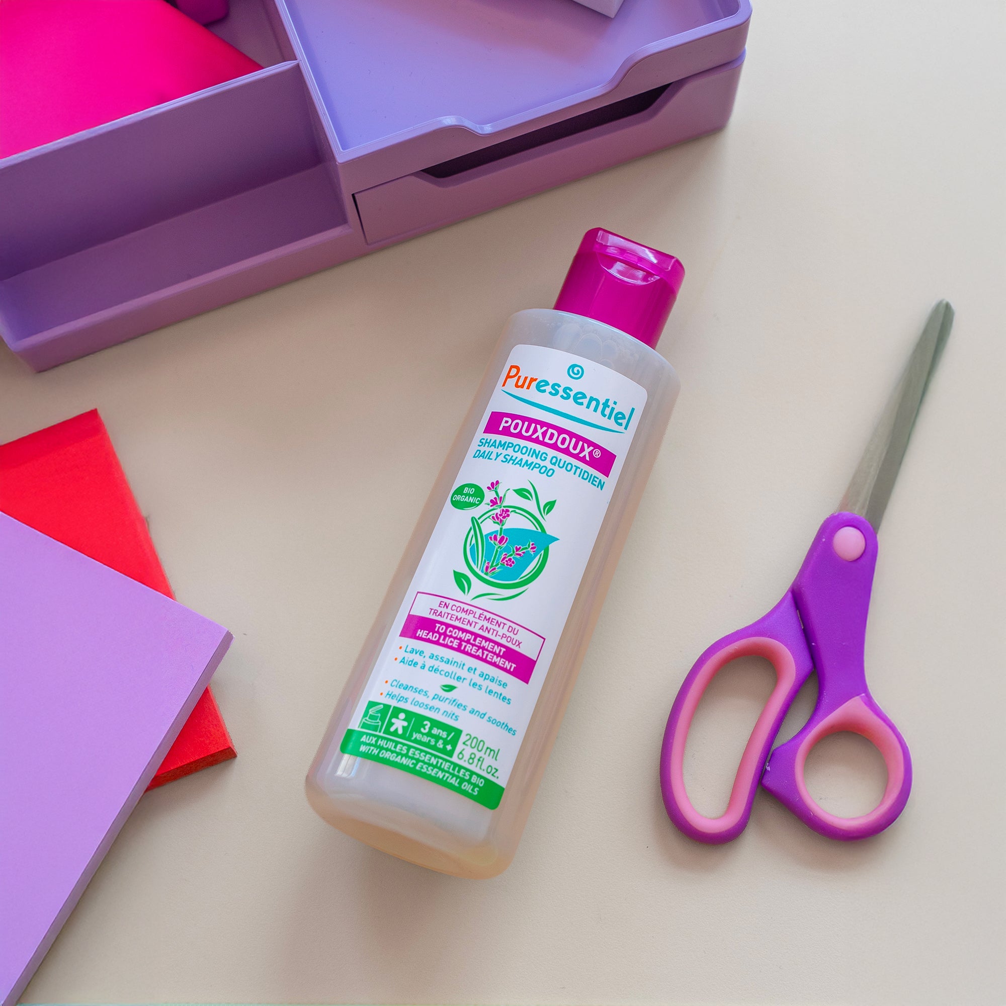 Pouxdoux® Shampooing Quotidien Certifié Bio