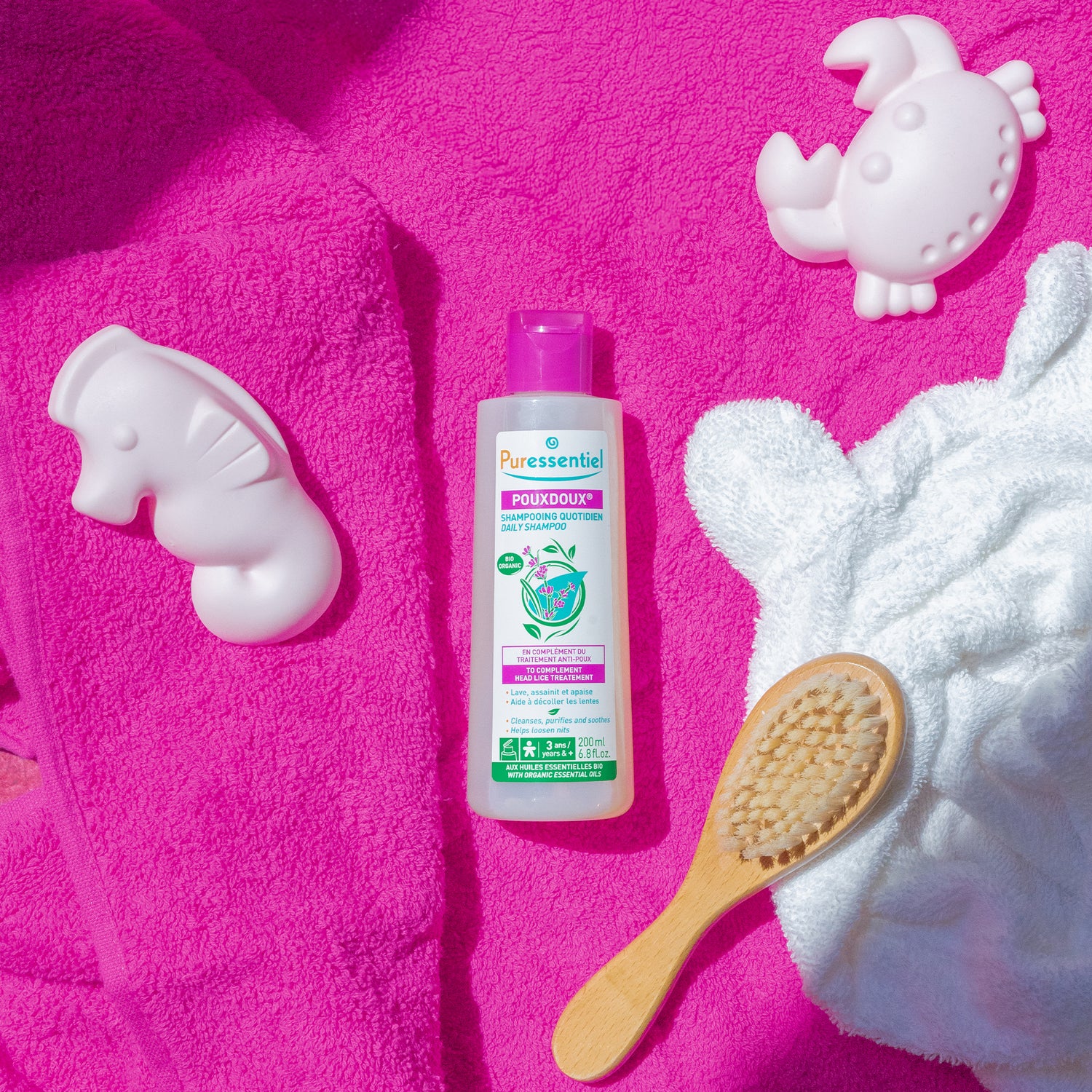 Pouxdoux® Shampooing Quotidien Certifié Bio