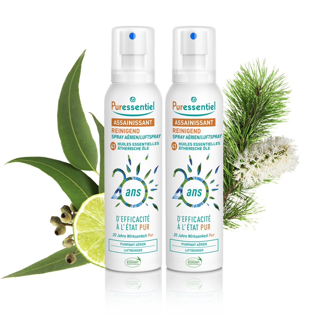 Duo Spray Aérien Assainissant 200 ml