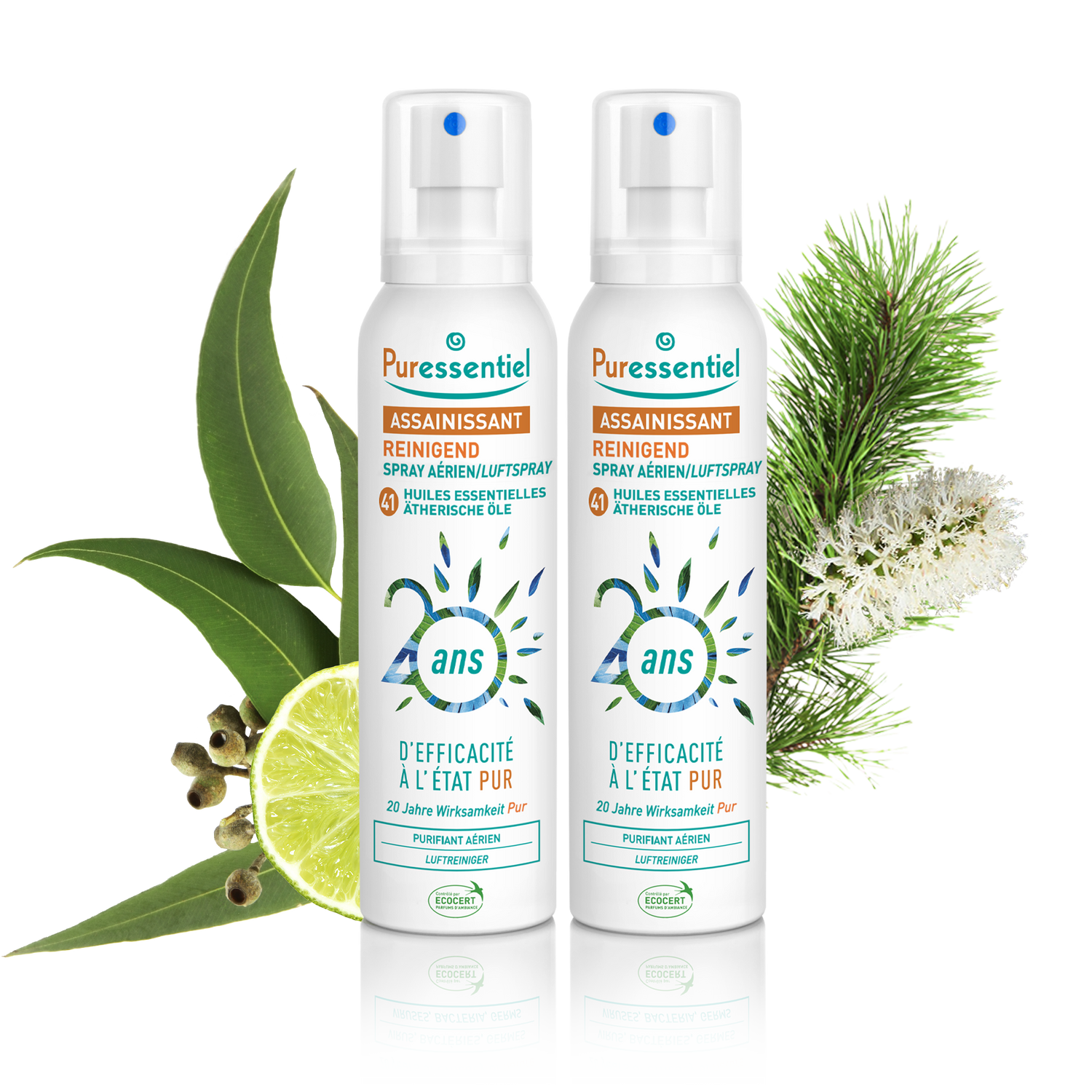 Duo Spray Aérien Assainissant 200 ml