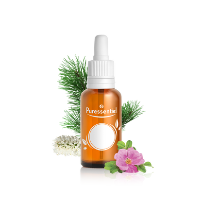 Leere Flasche 30 ml mit Pipette