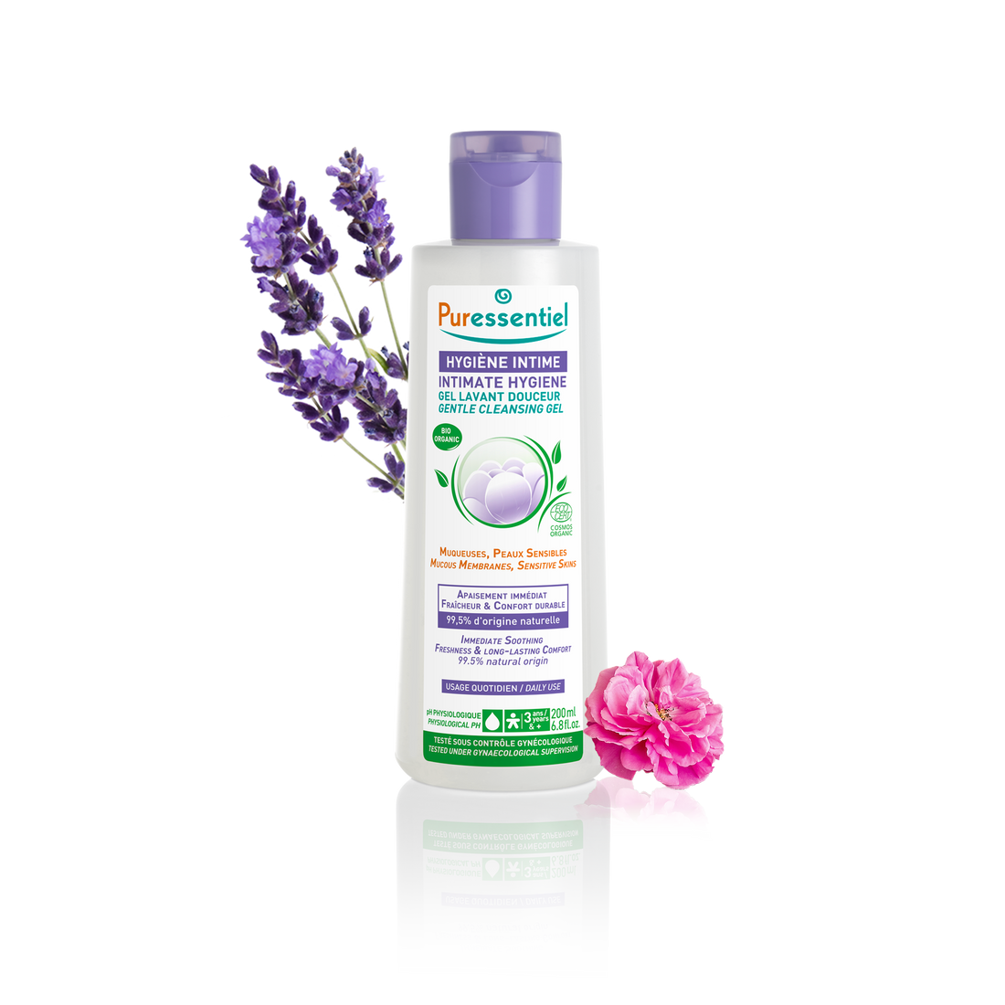 Intimhygiene Sanftes Waschgel Bio-zertifiziert