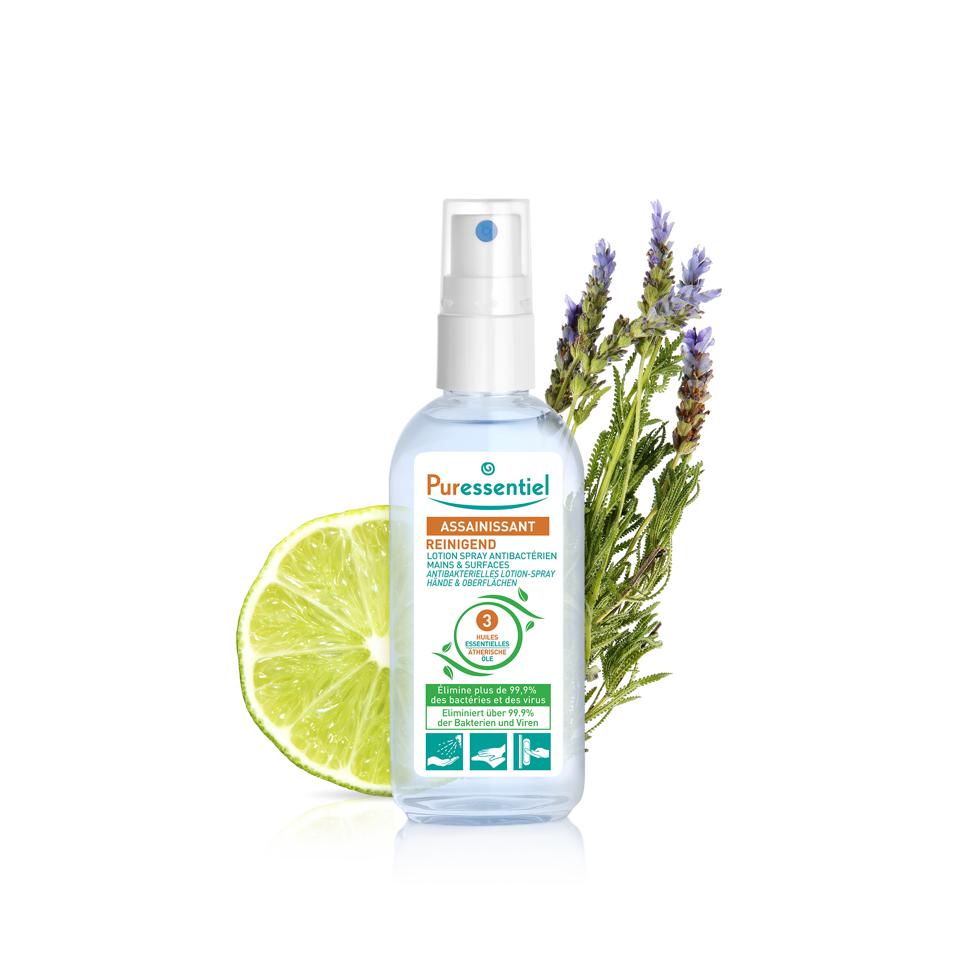 Antibakterielles Lotion-Spray