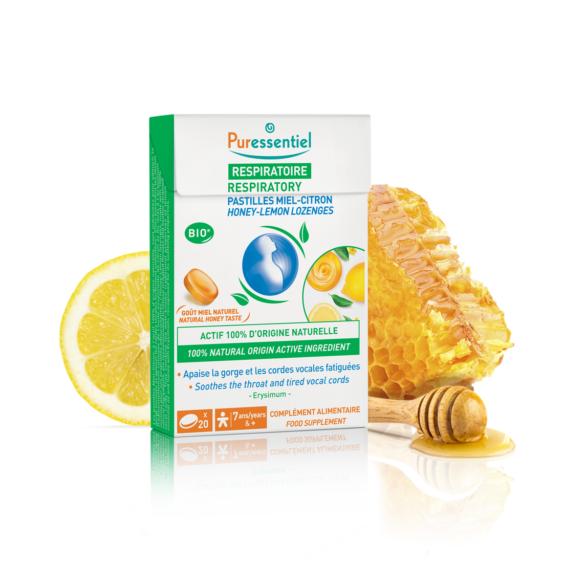 Pastilles Miel - Citron Respiratoire