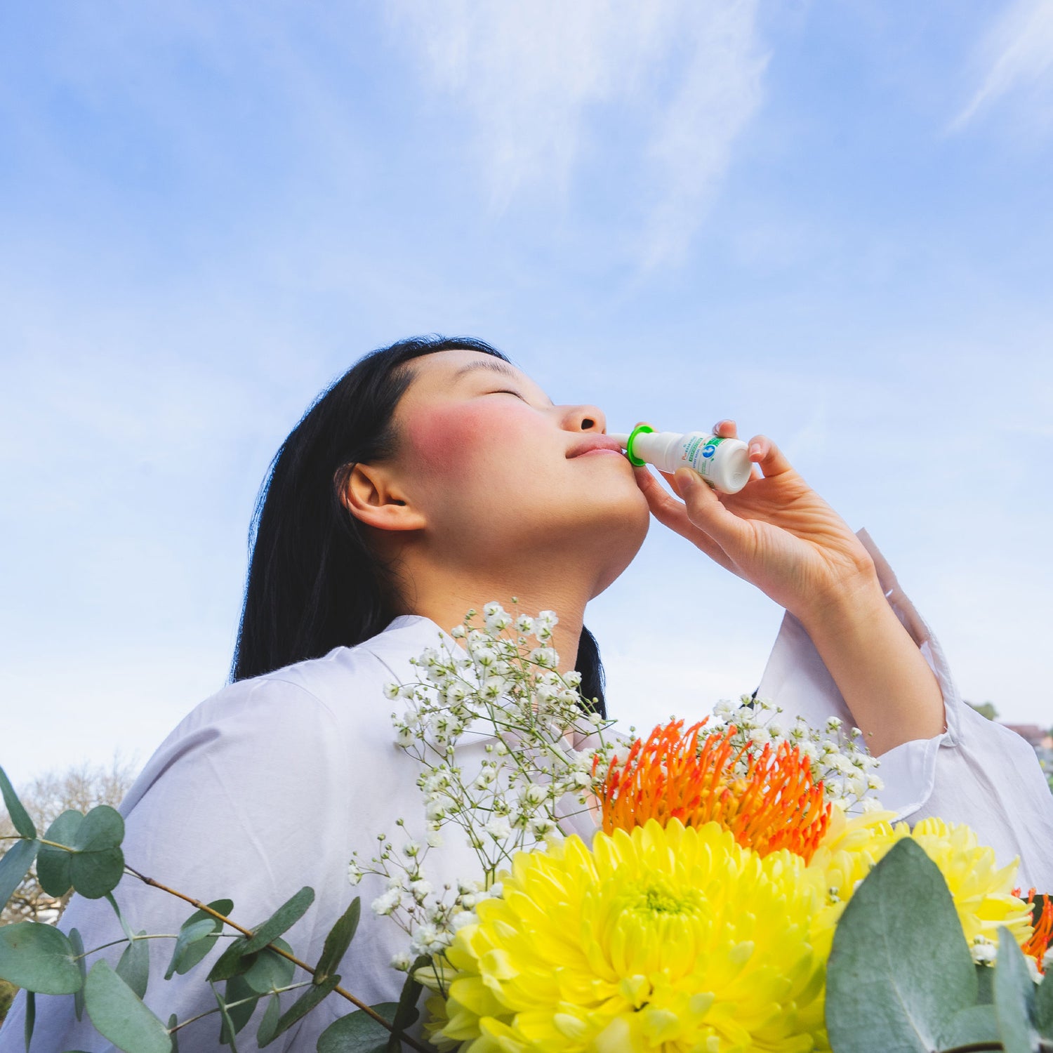 Atemwege Schützendes Nasenspray Allergiezeiten