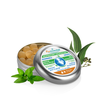 Gommes Menthe-Eucalyptus Respiratoire