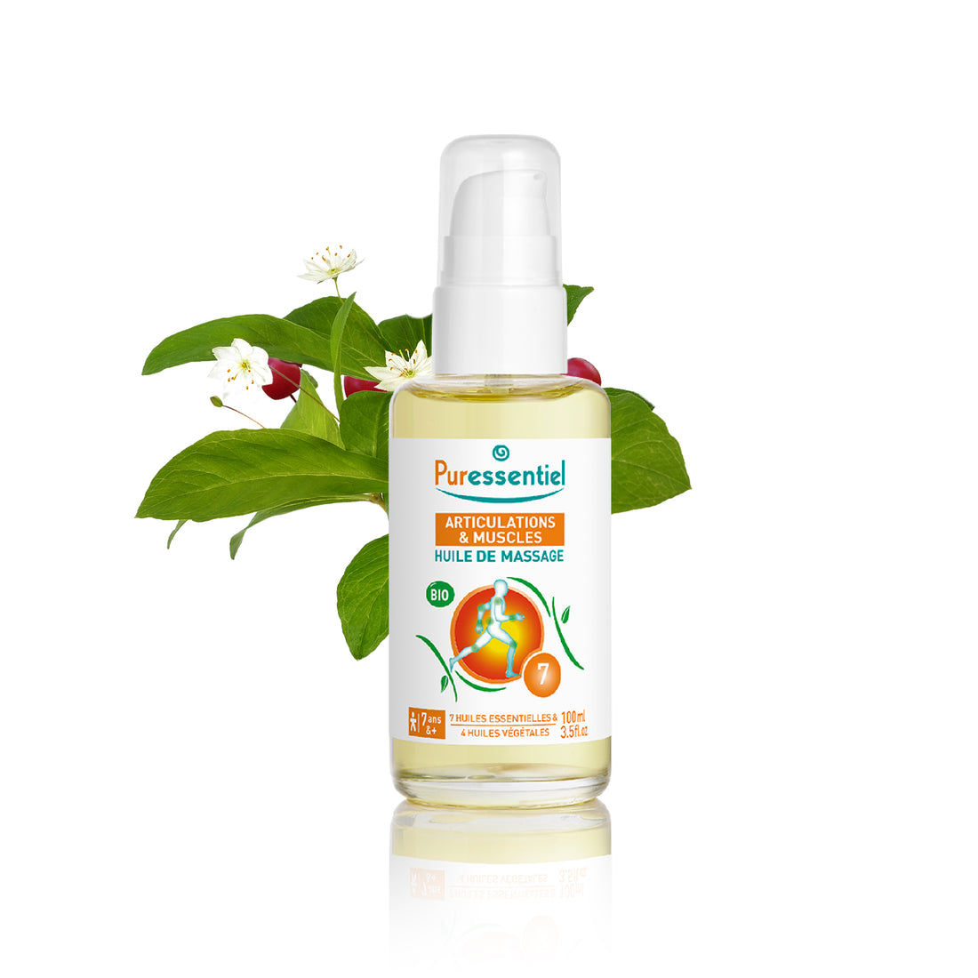  Muskelanstrengung Bio Massageöl