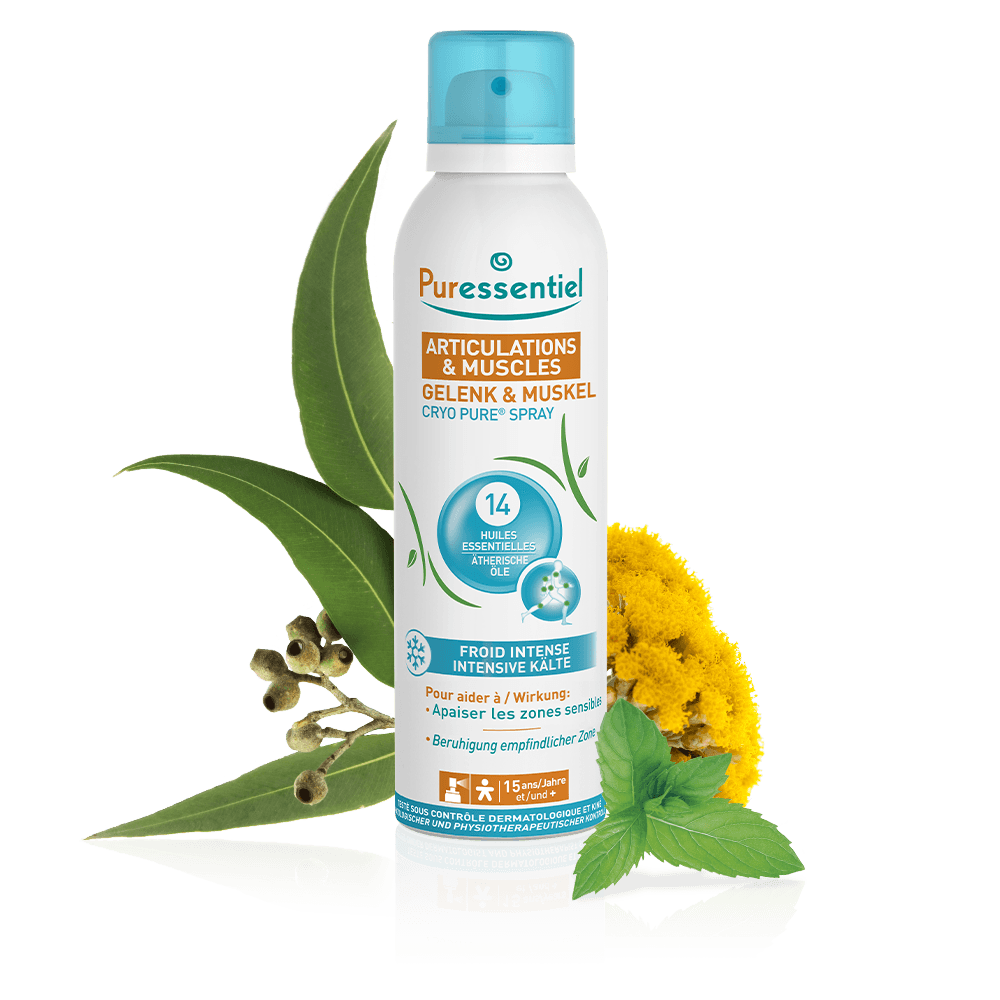 spray cryo articulations et muscles puressentiel