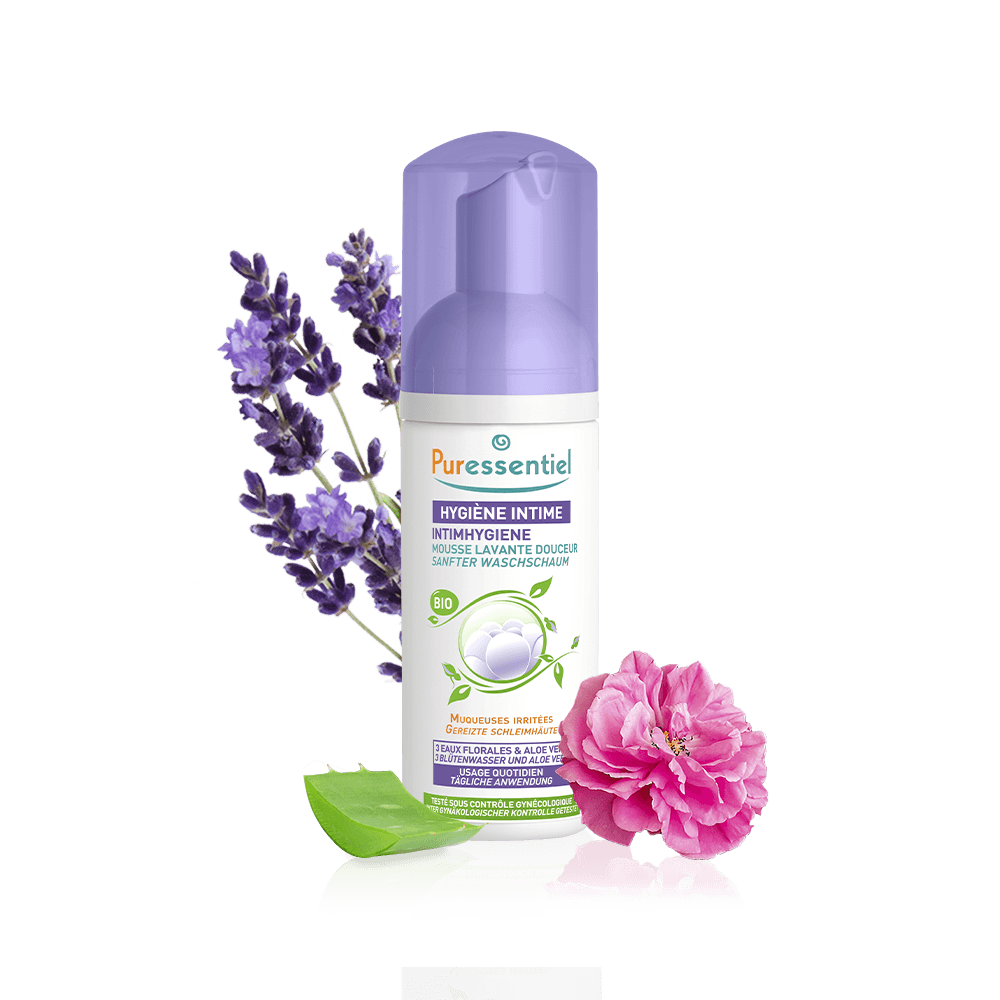 mousse hygiène intime bio puressentiel