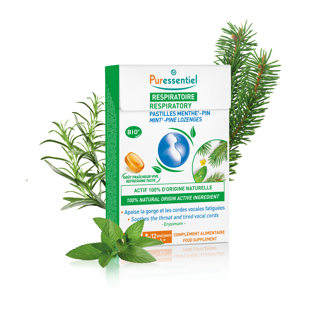 Atemwege Lutschtabletten Minze¹ - Kiefer