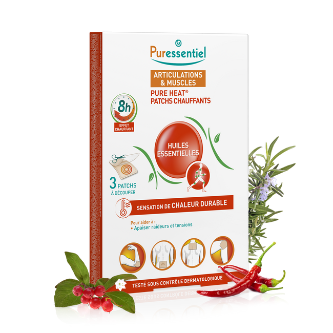 Patchs Chauffants Pure Heat® Articulations & Muscles