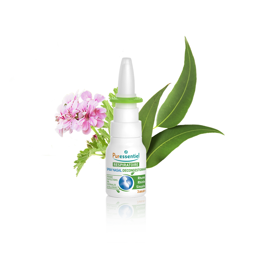 Spray Nasal Décongestionnant Aux Huiles Essentielles Bio