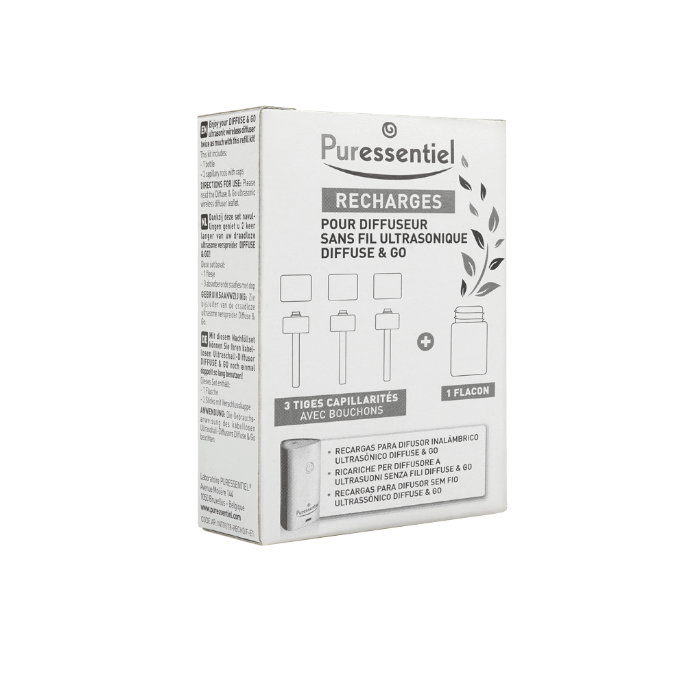 Recharges pour Diffuseur Sans Fil Ultrasonique Diffuse &amp; Go
